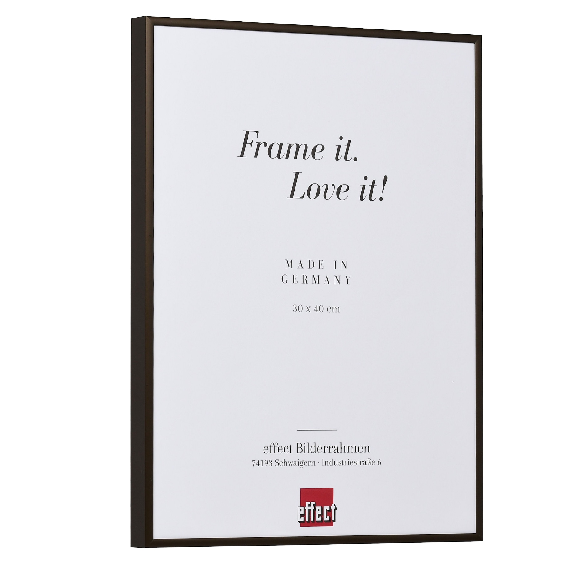 Posterrahmen Alu Quadro in 9 Farben