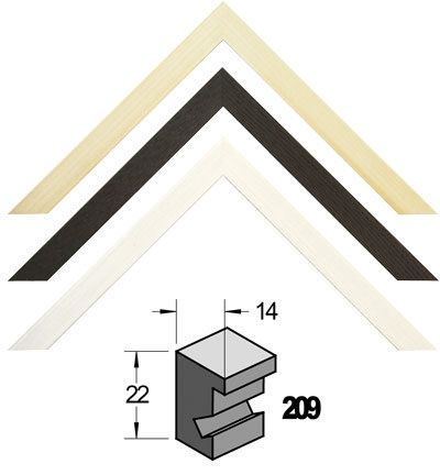Holz Bilderrahmen Profil 209