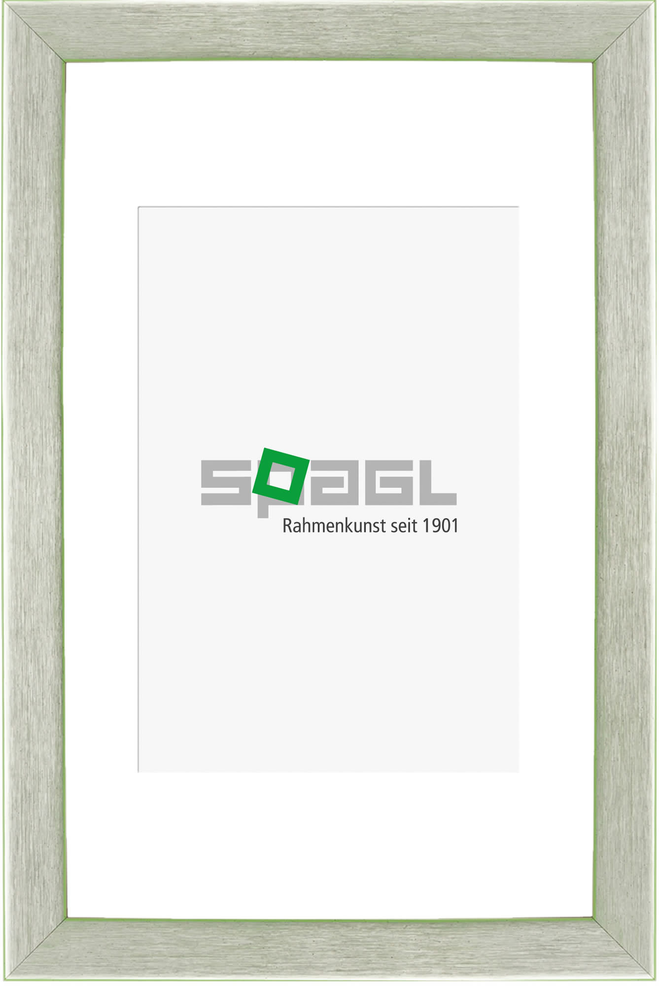 Holz Bilderrahmen Profil 0219 in Silberoptik