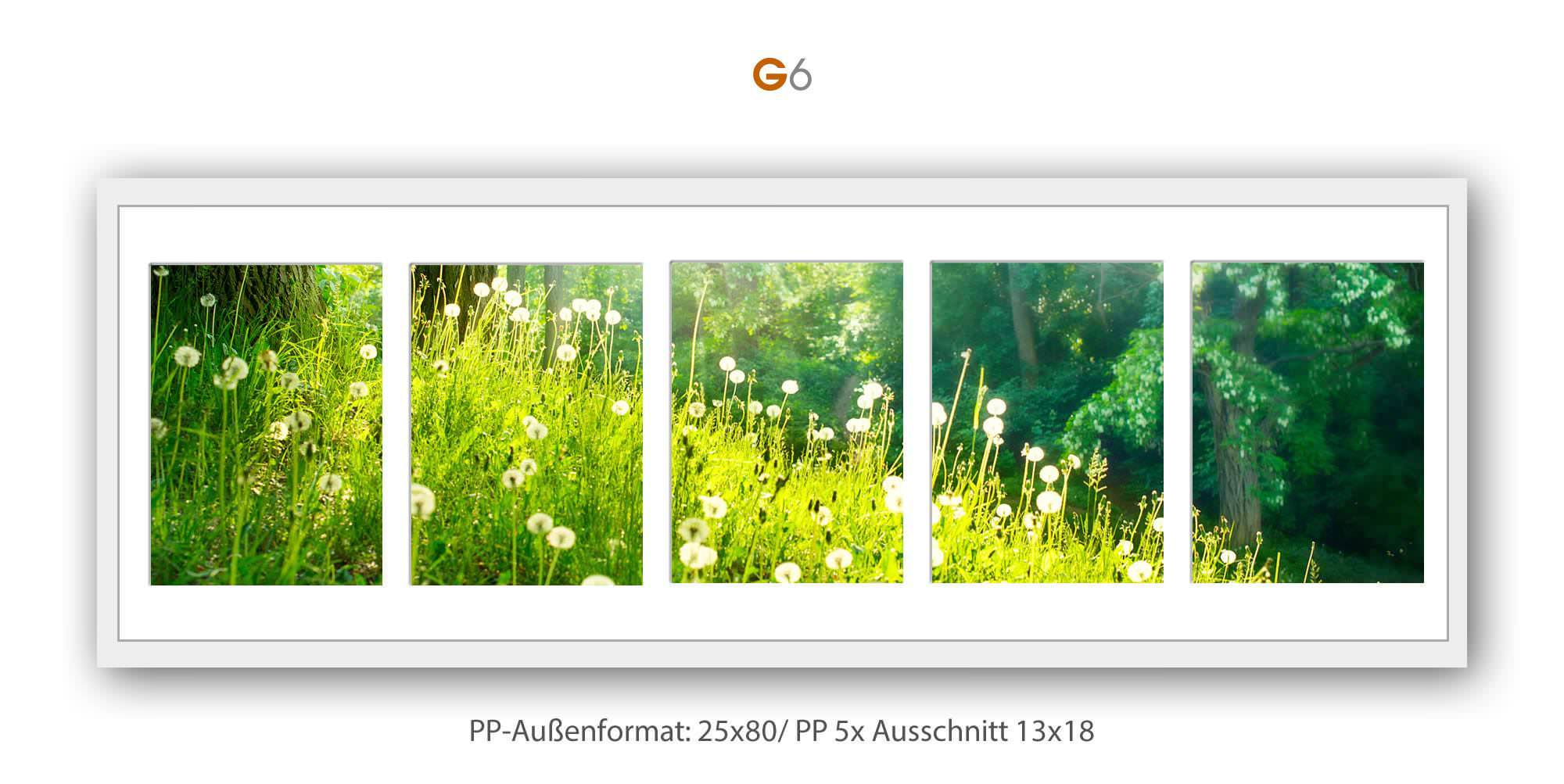 Galerie Bilderrahmen Kunststoff ART