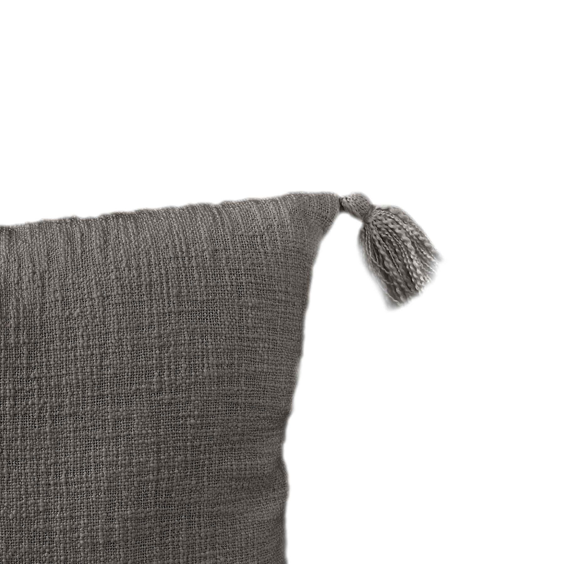 Kissen Zoe - Dunkelgrau 45x45 cm