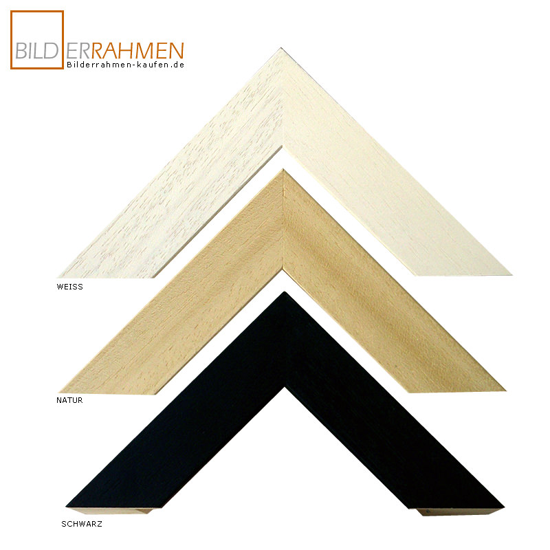 Trikotrahmen / T-Shirt-Rahmen Holz Profil 55