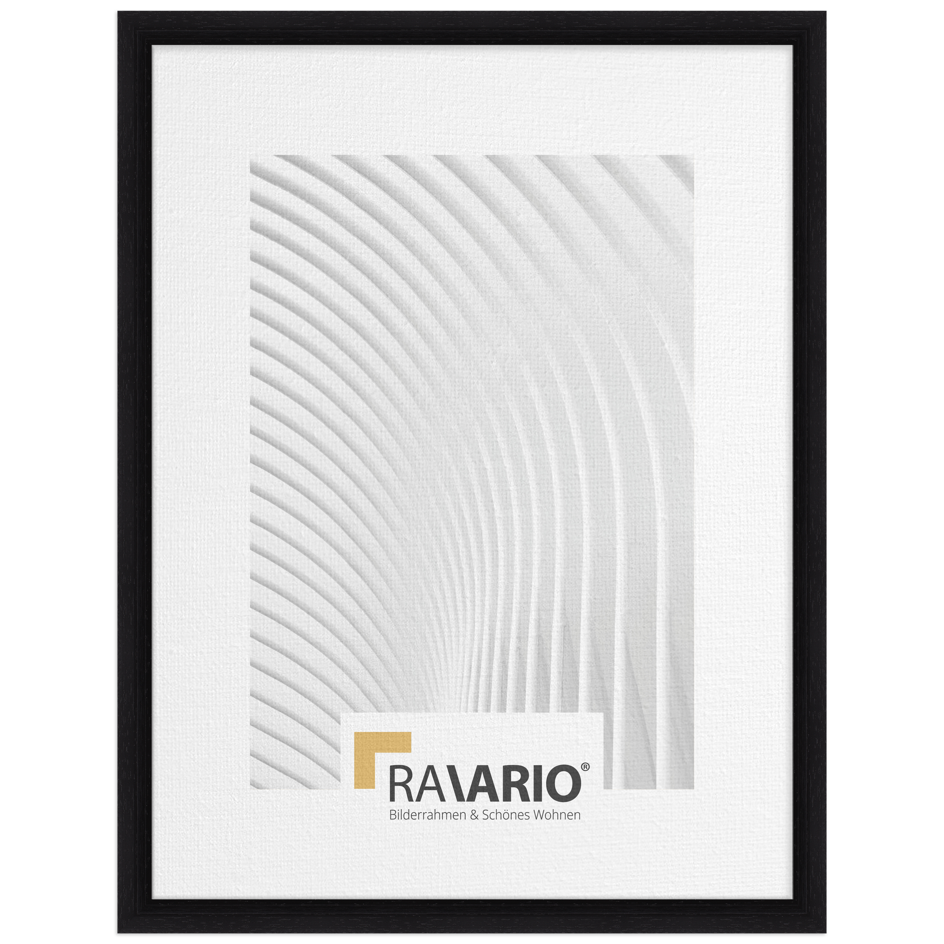 RAVARIO® Schattenfugenrahmen RA-HS01 Massivholz - Für Leinwände auf Keilrahmen