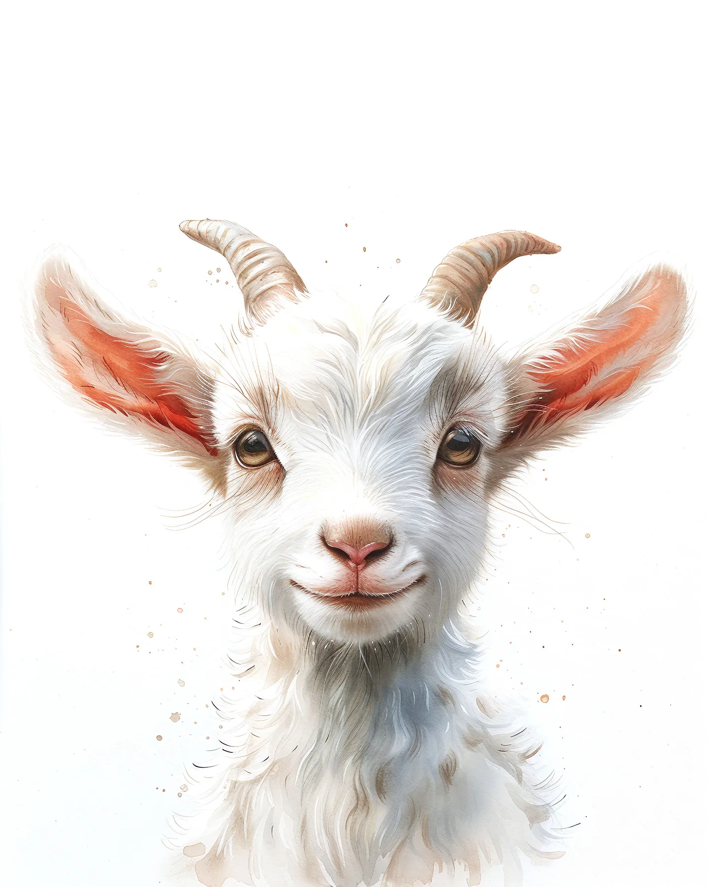 Leinwandbild Baby Billy Goat