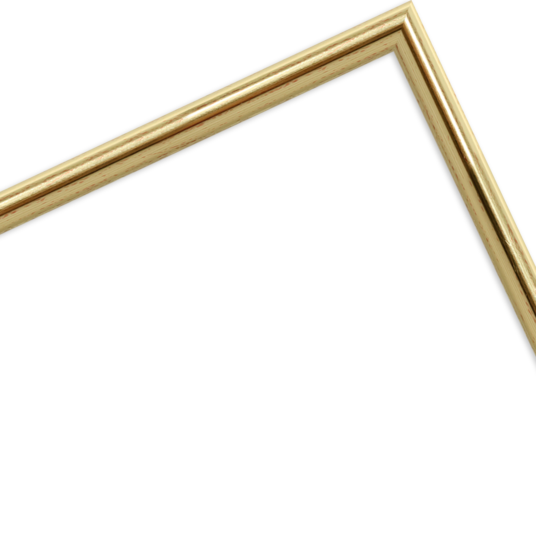 RAVARIO® Bilderrahmen RA-H003 Massivholz - Klassisch runde Leiste in 5 Farben