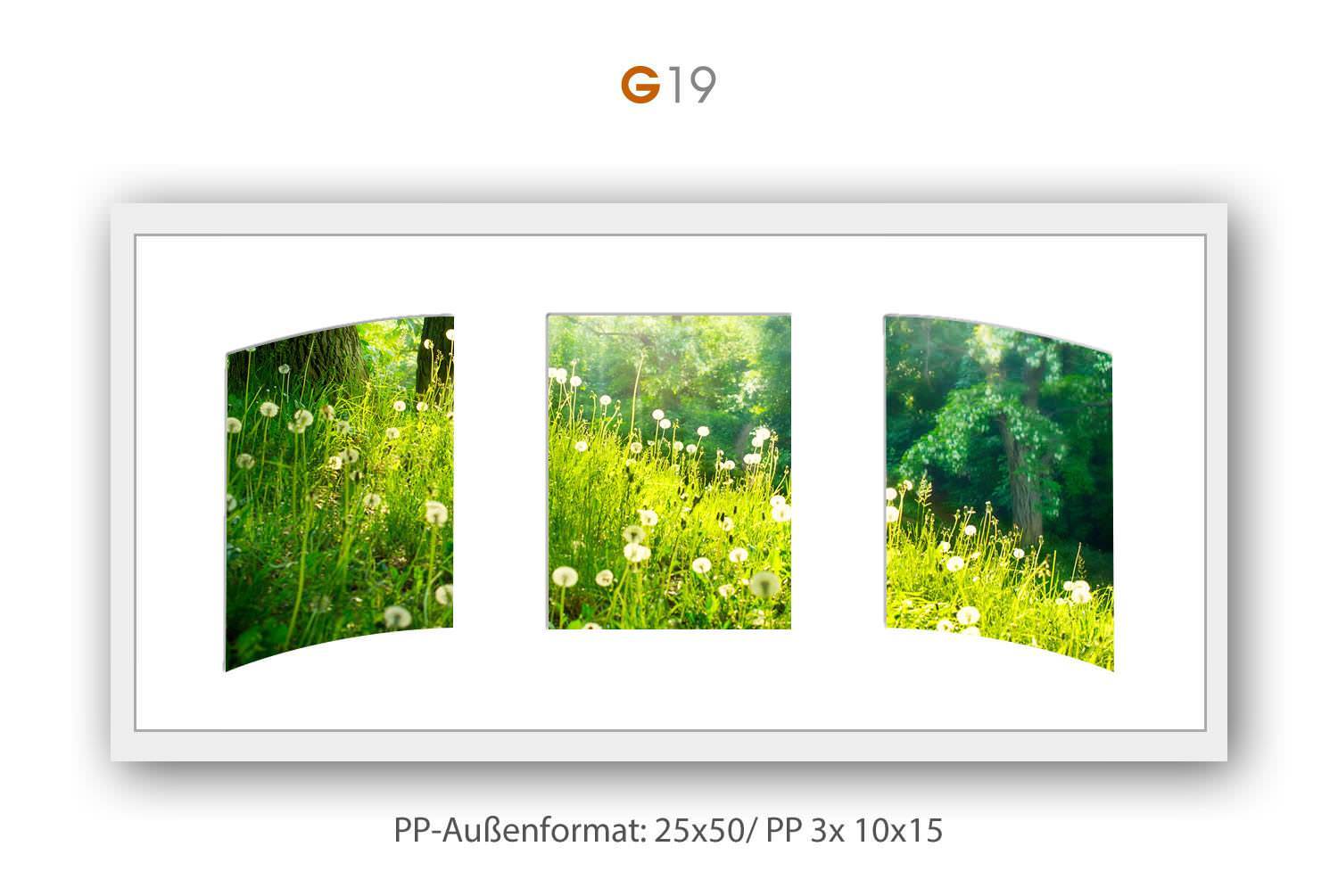 Galerie Bilderrahmen Kunststoff ART in rosé