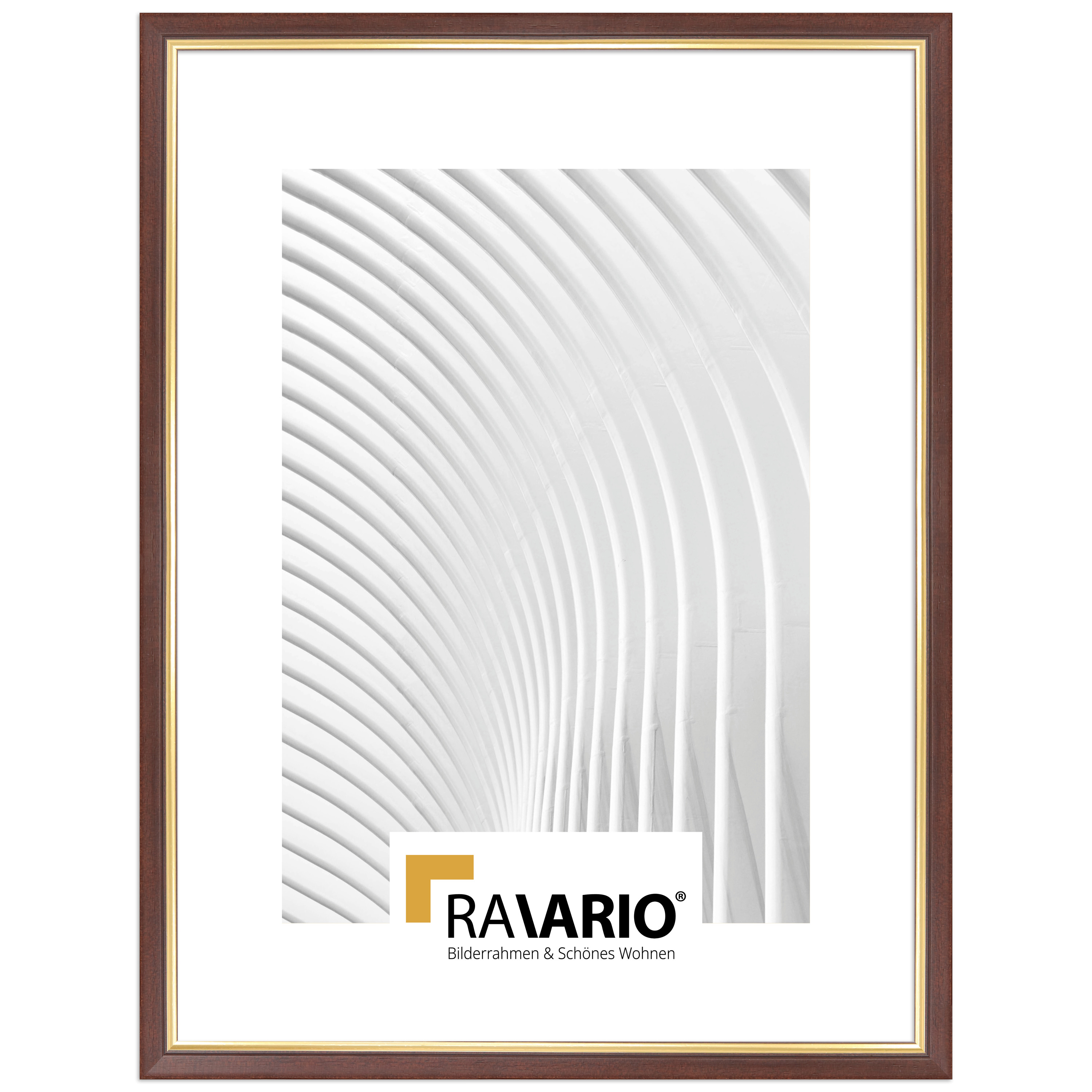 RAVARIO® Bilderrahmen RA-H007 klassisch aus Massivholz