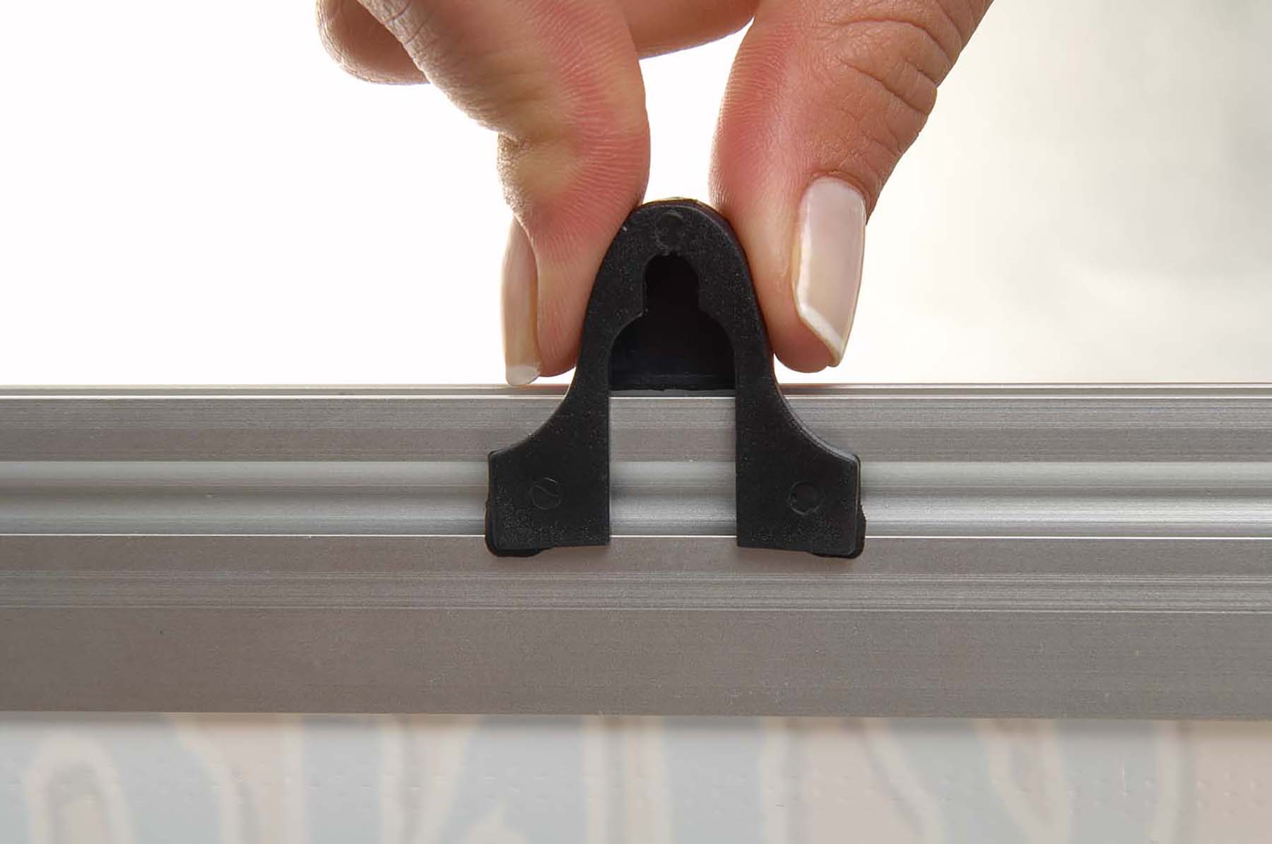 Posterclip Klemmschiene CLAMP
