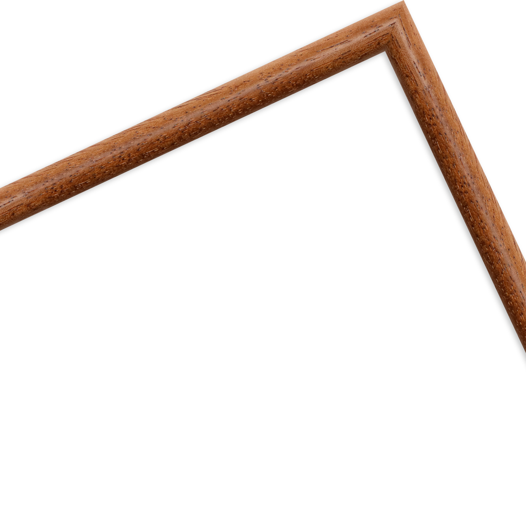 RAVARIO® Bilderrahmen RA-H003 Massivholz - Klassisch runde Leiste in 5 Farben