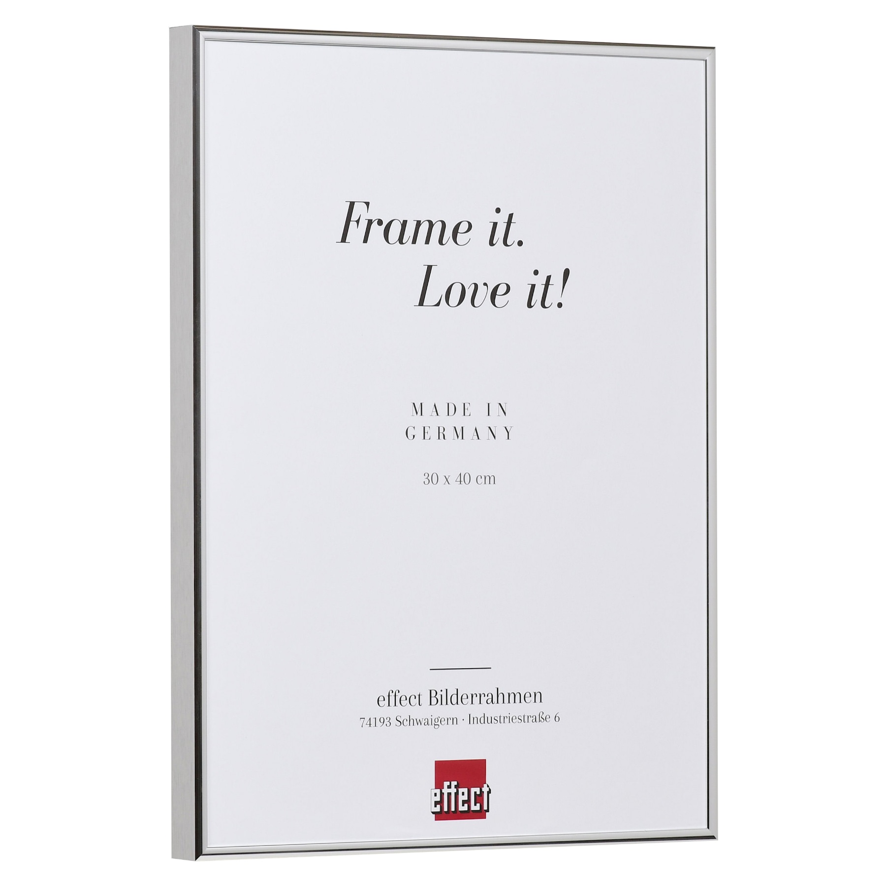 Galerie Bilderrahmen Alu Quadro in 9 Farben