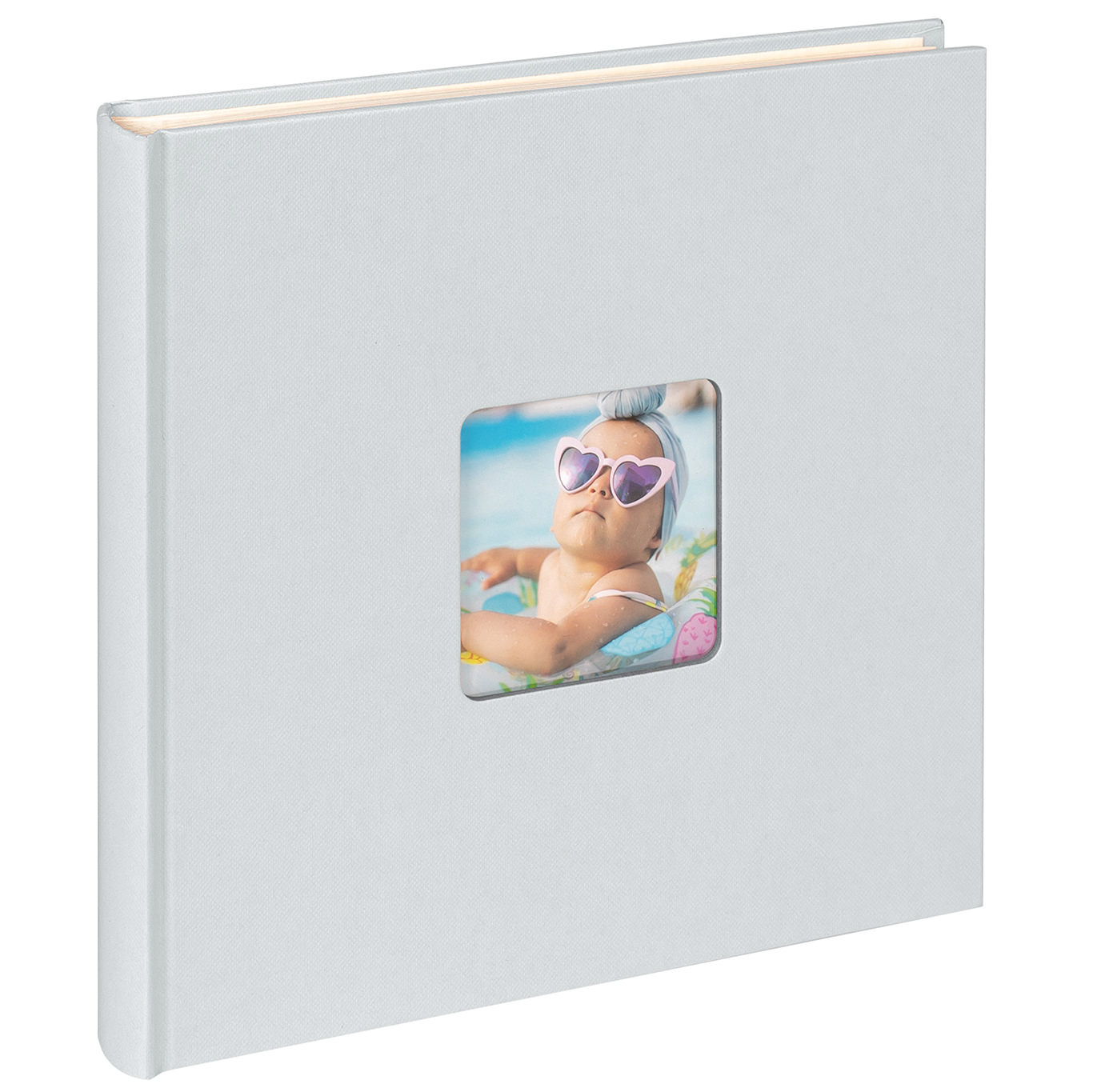 Designalbum Fun Baby Selection in hellblau, 26x25 cm
