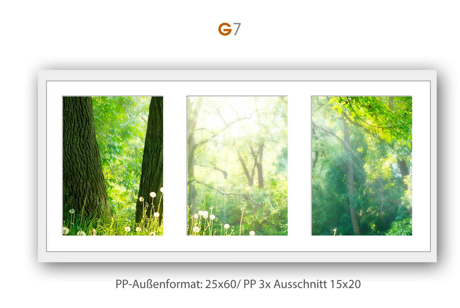 Galerie Bilderrahmen Kunststoff ART in rosé
