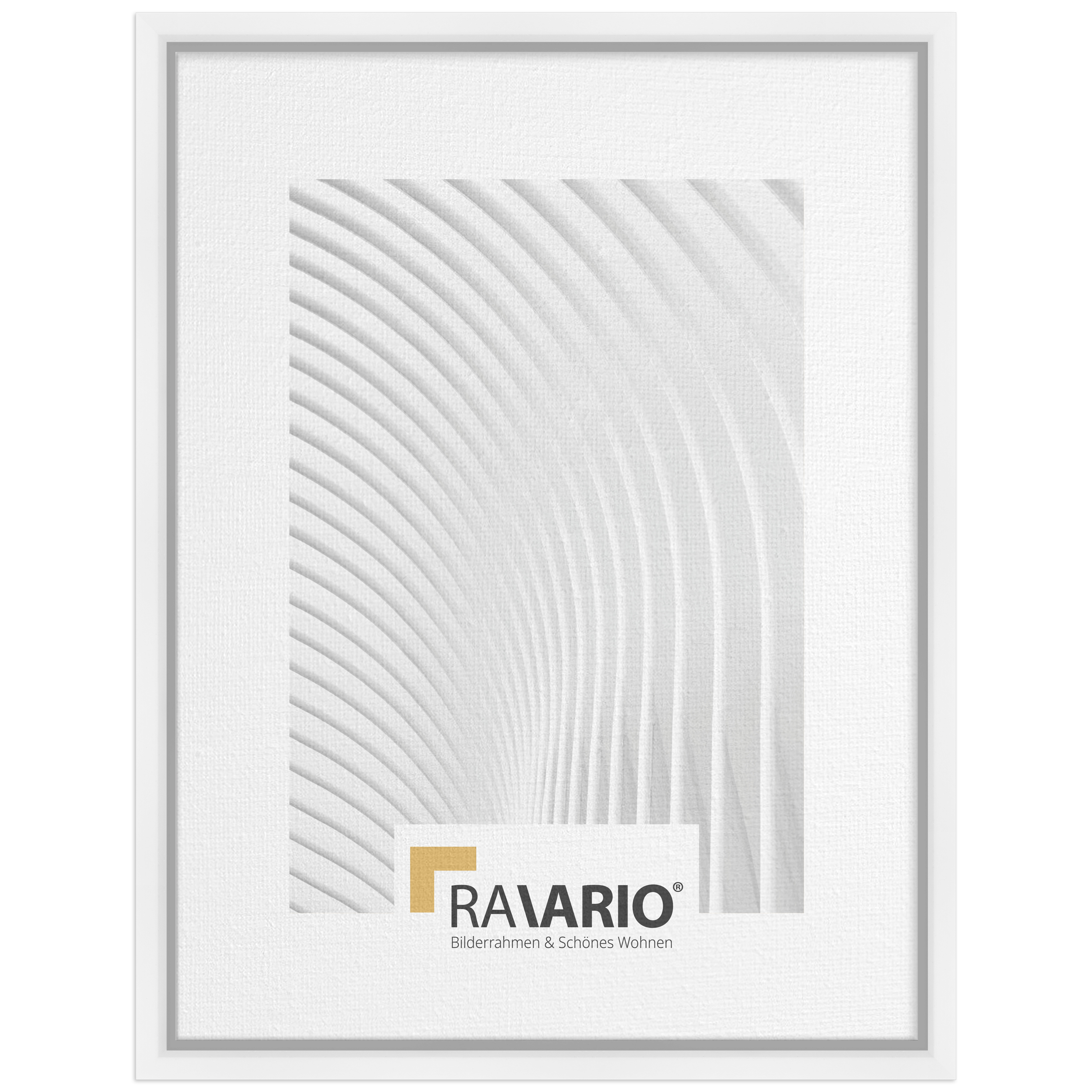 RAVARIO® Schattenfugenrahmen RA-HS01 Massivholz - Für Leinwände auf Keilrahmen