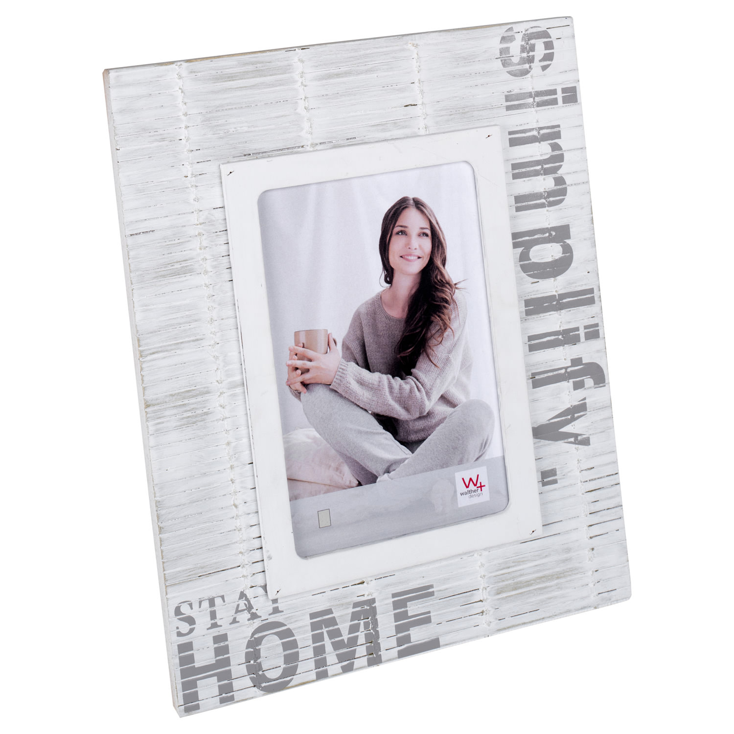 Holz Fotorahmen Simplify weiss