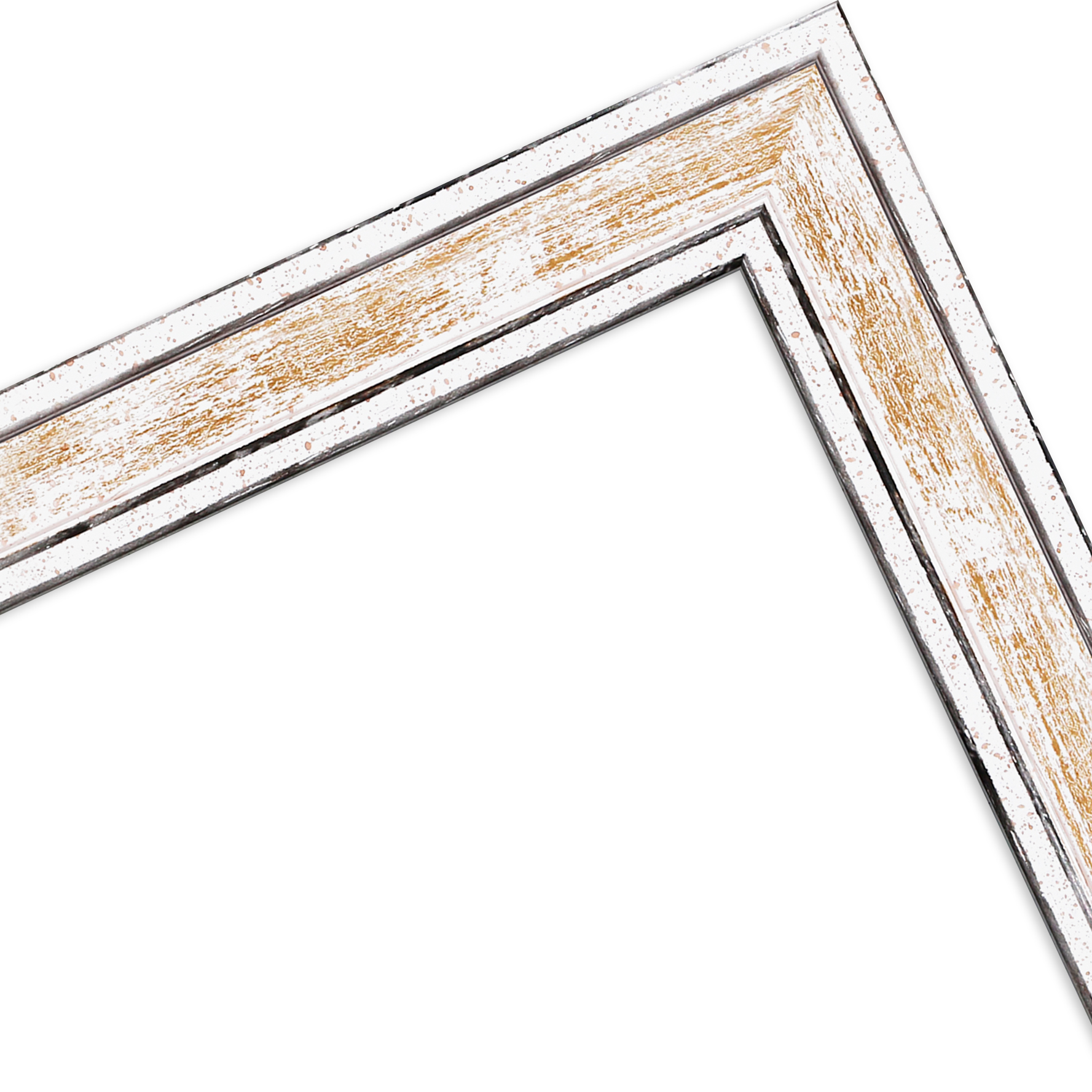 RAVARIO® Bilderrahmen RA-H460 Massivholz - Vintage-Optik in 5 Farben