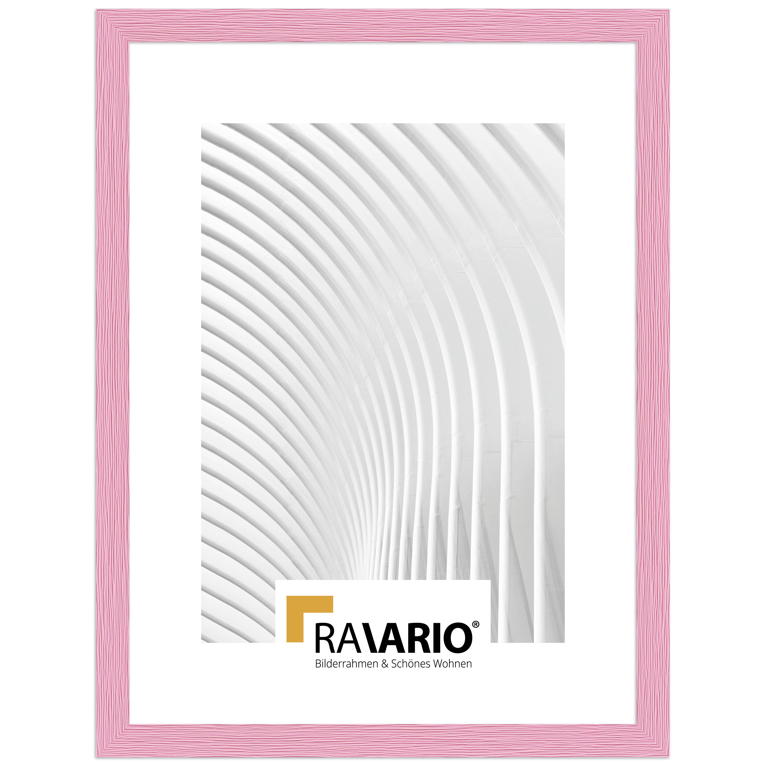 RAVARIO® Bilderrahmen RA-H300 Massivholz – Moderner Holzrahmen
