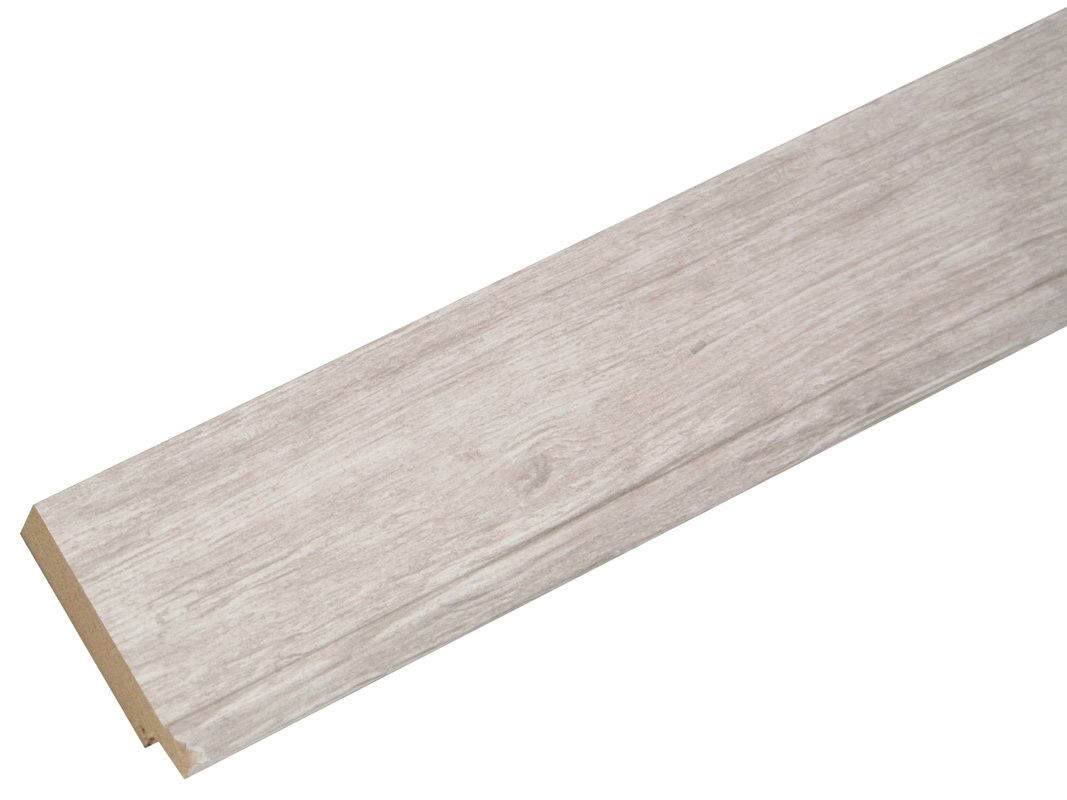 Bilderrahmen Holzoptik braun-weiss