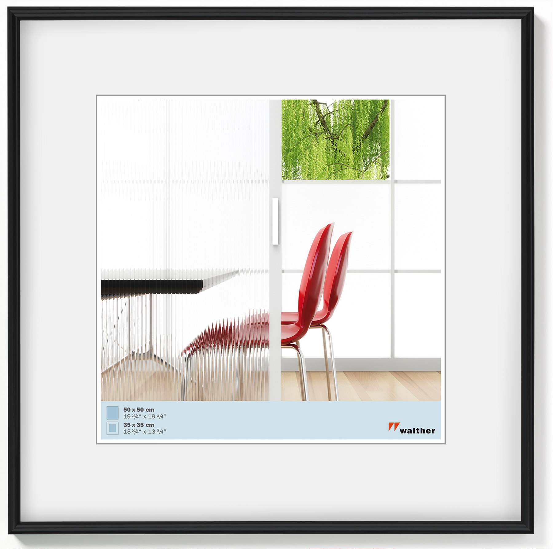 Kunststoff Bilderrahmen Galeria quadratisch