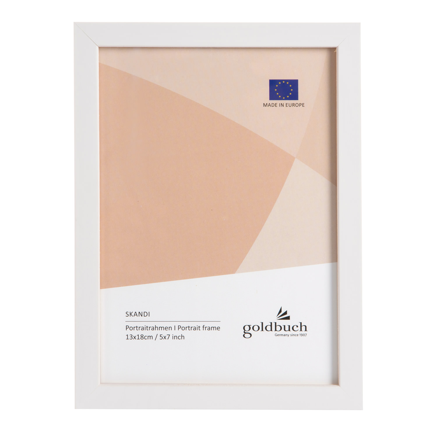 Holz Bilderrahmen Skandi weiss