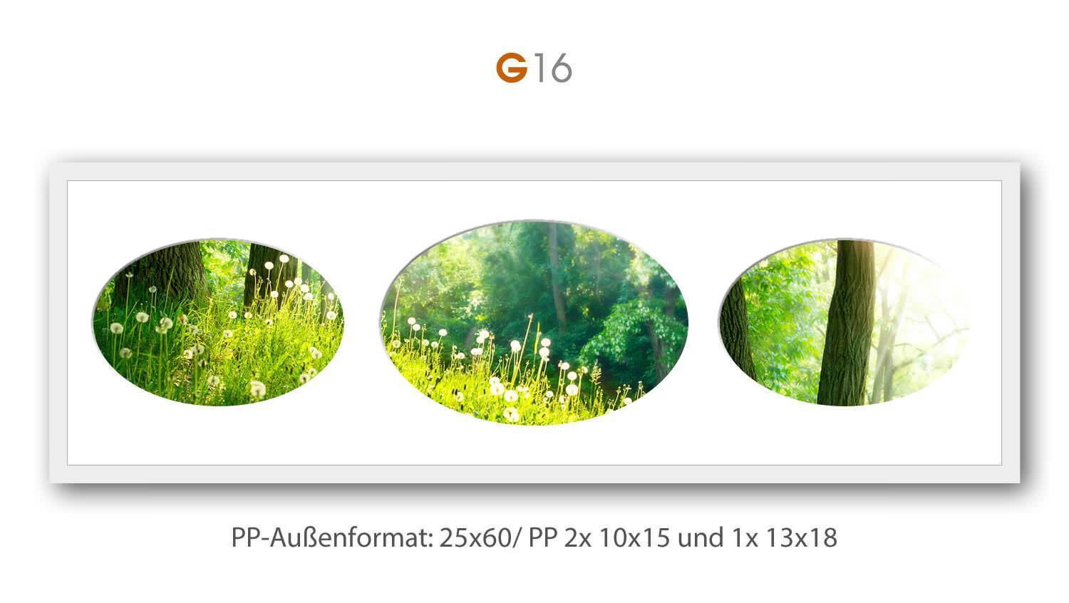 Galerie Bilderrahmen Alu gebürstet S3 silber