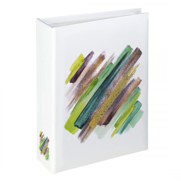 Minimax-Album Brushstroke grün für 100 Fotos in 10x15 cm
