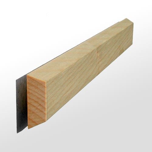 FLUX-Panel, Ahorn-Holz massiv Schlüsselleiste 4,0 x 32 cm